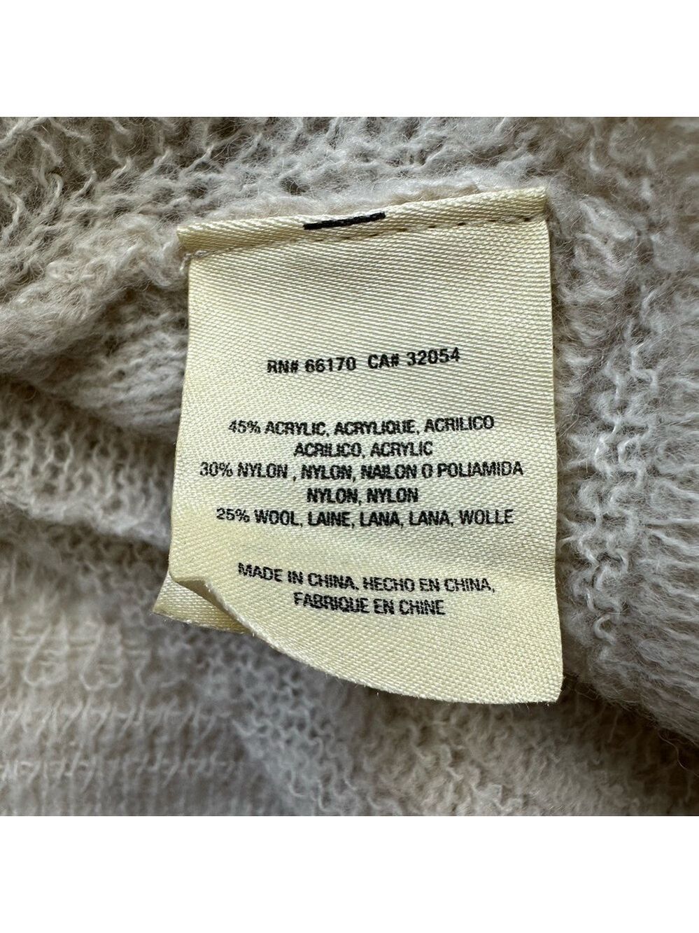 Angel of the North Anthropologie cream pointelle NWT knit vest XS/S boho coastal - Picture 8 of 10